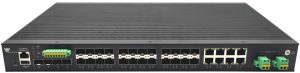 SMG0208-1U Managed Industrial Fiber Switch