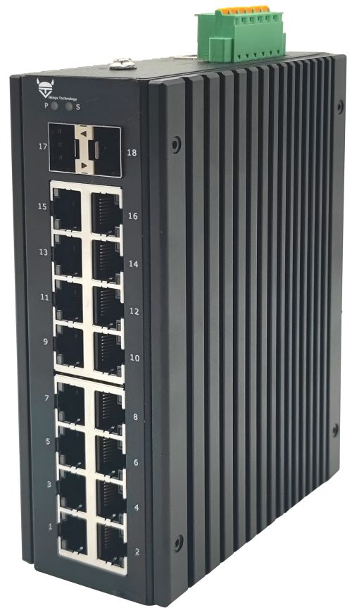 SMG1620-D3 Managed 10G Industrial Switch SMX1620P-D3