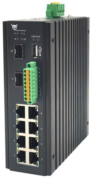 SMG820P-D3 Managed Industrial Switch