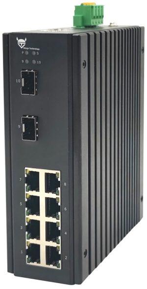 Managed 10G Industrial Switch SMX820P-D3