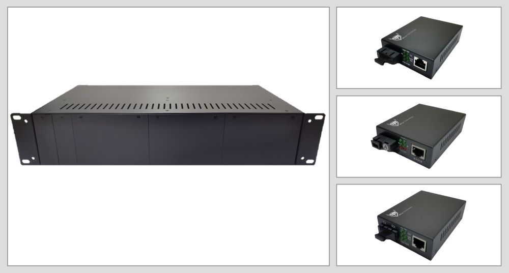 New S6 series Commercial Media Converters