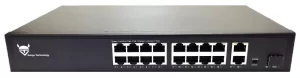 Unmanaged Ethernet Switch with PoE SUG1810CP-S9
