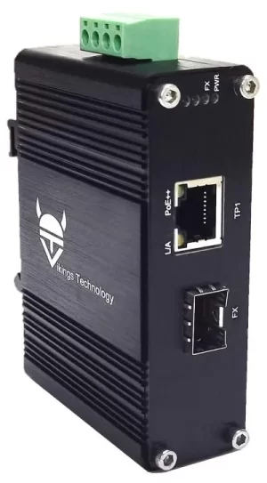 90W PoE++ media converter MCGP90-D5